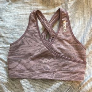 Gymshark Adapt Animal Seamless Sports Bra - M